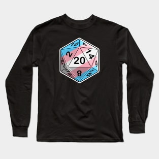 Trans Pride d20 Long Sleeve T-Shirt